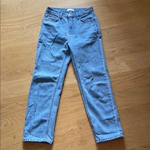 Oak & fort jeans blue straight leg